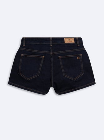 Valley Mini Dark İndigo Jean Şort