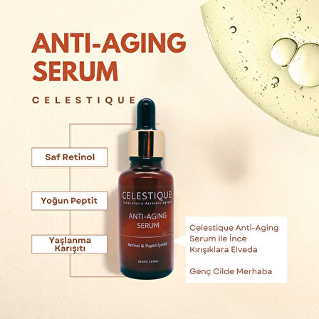 Anti-aging Yaşlanma Karşıtı Serum 30ml (RETİNOL & PEPTİT)