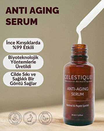 Anti-aging Yaşlanma Karşıtı Serum 30ml (RETİNOL & PEPTİT)