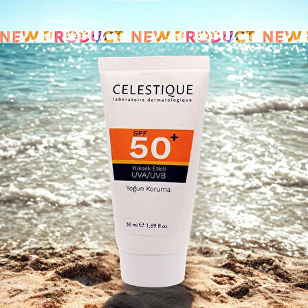 CELESTIQUESpf 50+ Yüksek Koruma Leke Karşıtı Güneş Kremi 50 ml