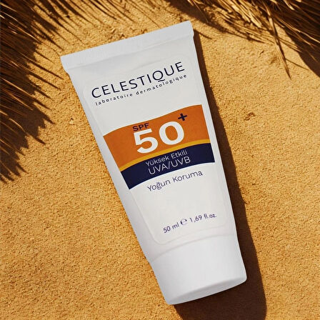 CELESTIQUESpf 50+ Yüksek Koruma Leke Karşıtı Güneş Kremi 50 ml
