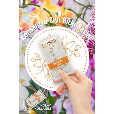 Florist Konsantre Orkide Besini