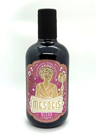 Mesogis Blend – Yumuşak & Çok Yönlü Natürel Sızma Zeytinyağı | Erken Hasat | Soğuk Sıkım | 500ml