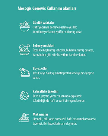 Mesogis Geneviş – Uluslararası Ödüllü Dengeli Natürel Sızma Zeytinyağı | Erken Hasat | Soğuk Sıkım | 500ml