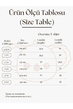 İndigo Nakışlı Oversize T-shirt