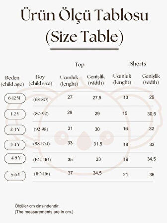 Pudra Askılı Şortlu Takım