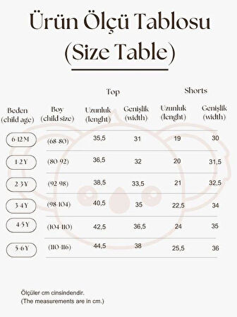 Haki Unisex Atlet Şort Takım