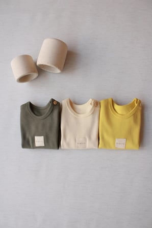 3lü Basic Kısa Kollu Çıt Çıtlı Body Zıbın Model 8