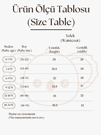 Ananas Nakışlı Çift Taraflı Yelek