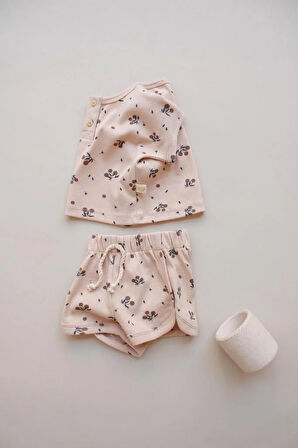 Zeytin Baskı Kaşkorse Alt Üst Takım