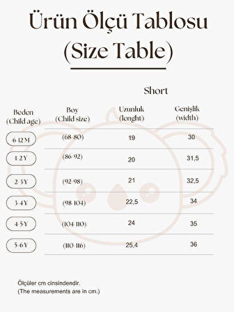 3'lü Biyeli Penye Şort Model 7