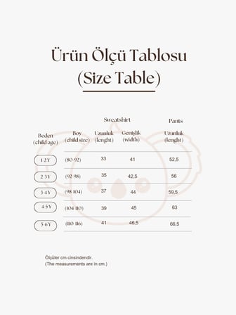 Ohlalakoala Kiremit Omuz Nakışlı Asimetrik Detaylı Alt Üst Takım
