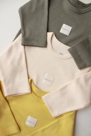 Ohlalakoala 3lü Basic Uzun Kollu Çıt Çıtlı Body Zıbın Model 8