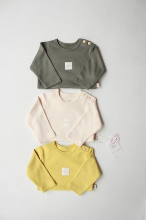 Ohlalakoala 3lü Basic Uzun Kollu Çıt Çıtlı Body Zıbın Model 8