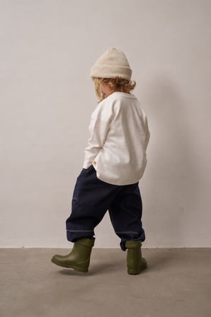 Ohlalakoala Cep Detaylı Unisex Kot Pantolon
