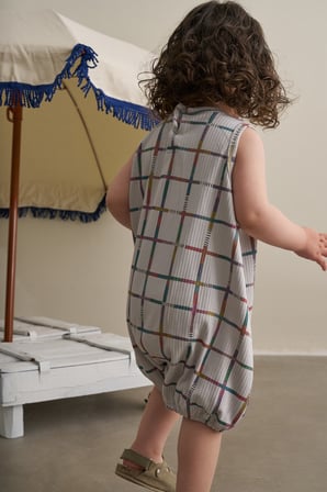 Gri Comfy Cubs Serisi Balon Tulum