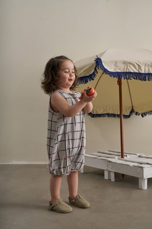 Gri Comfy Cubs Serisi Balon Tulum