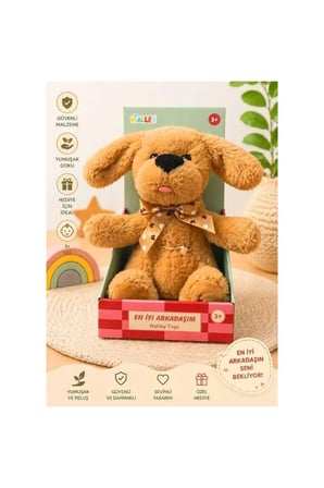 Peluş Köpek Müzikli Hareketli Oyuncak 28 Cm