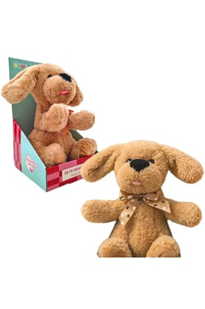 Peluş Köpek Müzikli Hareketli Oyuncak 28 Cm
