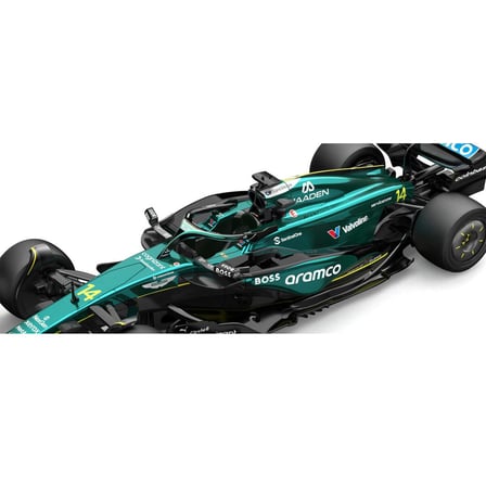 1:43 Aston Martin Aramco F1 Çek Bırak Metal Araba - Diecast Formula 1 Yarış Aracı