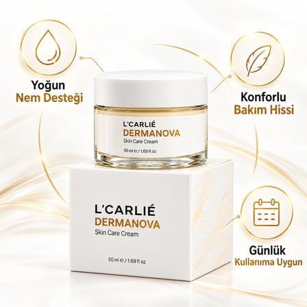 L'Carlie DermaNova Bakım Kremi 50 ml - Bitkisel cilt bakımı