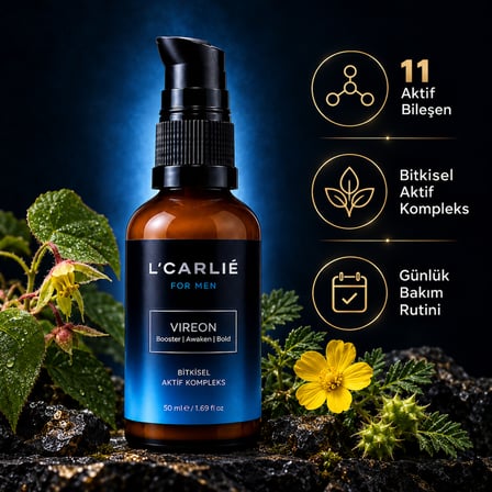 L'Carlie Vireon Erkek Bakım Kremi - Erkek cildi nem bakımı