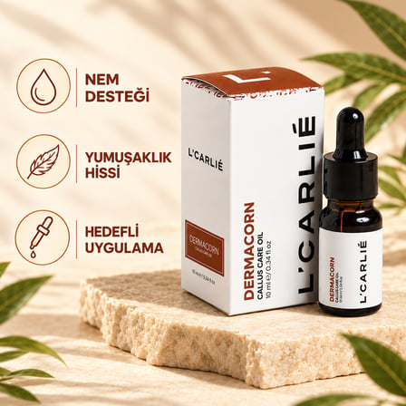 L'Carlie DermaCorn Sert Bölge Kremi - Sert bölge bakımı