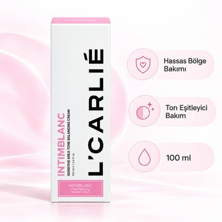 L'Carlie IntimBlanc Hassas Bölge Kremi - Ton görünümü bakımı