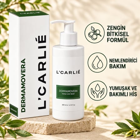 L'Carlie DermaMovera Masaj Kremi 200 ml - Bitkisel masaj rahatlığı