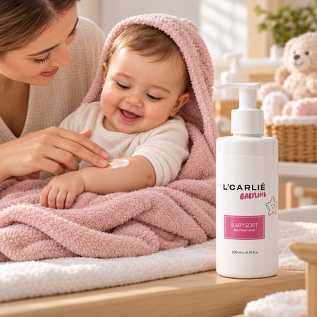 L'Carlie BabySoft Losyon - Yumuşak bebek cildi