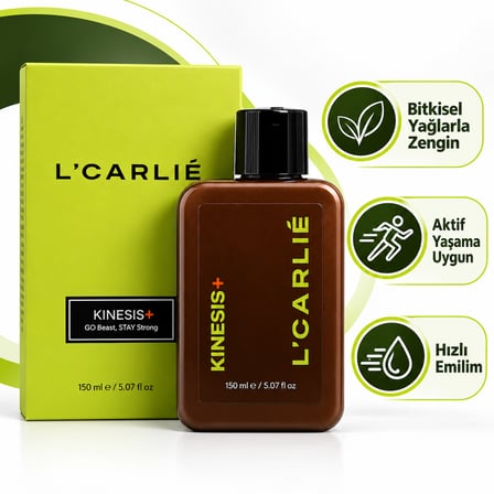 L'Carlie Kinesis+ Spor Sonrası Krem - Kas-eklem masaj bakımı