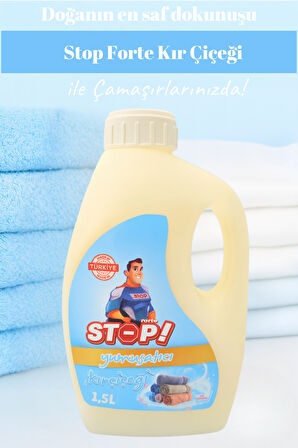 STOP Forte Çamaşır Yumuşatıcı 1.5 Litre Kır Çiçeği