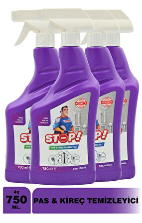 4'lü Pas&Kireç Temizleyici 750 ml