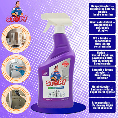 Pas&Kireç Temizleyici 750 ml