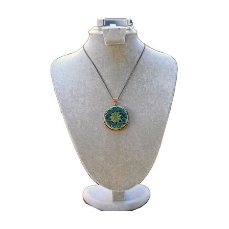 Stoneage Özel Tasarım Çini Kadın Kolye
