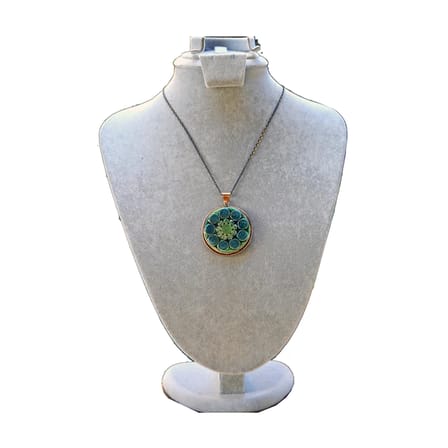 Stoneage Özel Tasarım Çini Kadın Kolye