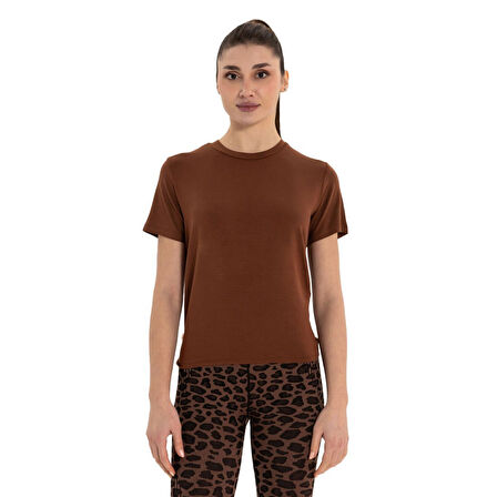 Inguz Sırt Bağlamalı Modal Yoga T-Shirt