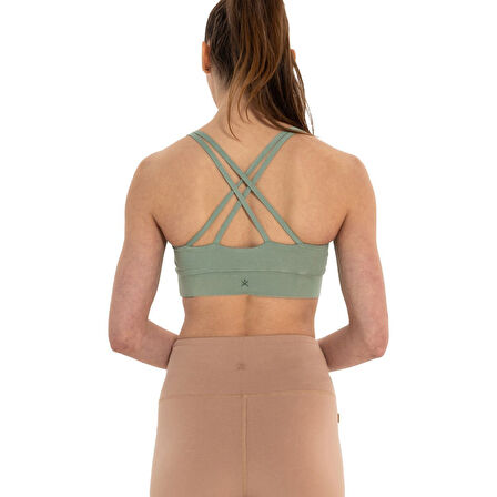 Inguz Çift Askılı Sırtı Çapraz Yoga Büstiyer