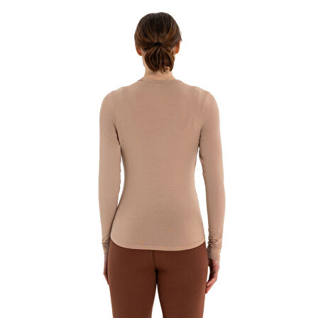 Inguz Uzun Kollu Basic Modal Yoga T-Shirt