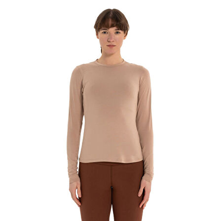 Inguz Uzun Kollu Basic Modal Yoga T-Shirt