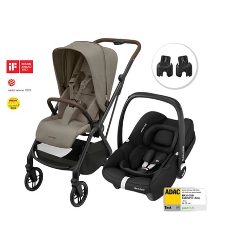 Maxi-Cosi Leona2 Seyahat Sistem Bebek Arabası Ve Emerald 360 Pro Oto Koltuğu Truffle
