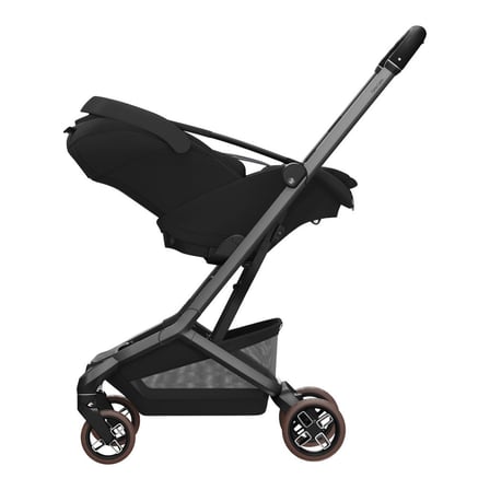 Maxi-Cosi Zero-G Led Işıklı Şarj Üniteli En Hafif Premium Travel Sistem Bebek Arabası Black