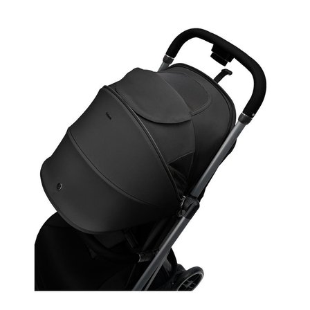 Maxi-Cosi Oxford Cabin-Pebble Slide Pro Tek Elle Katlanabilen Seyahat Sistem Bebek Arabası Black