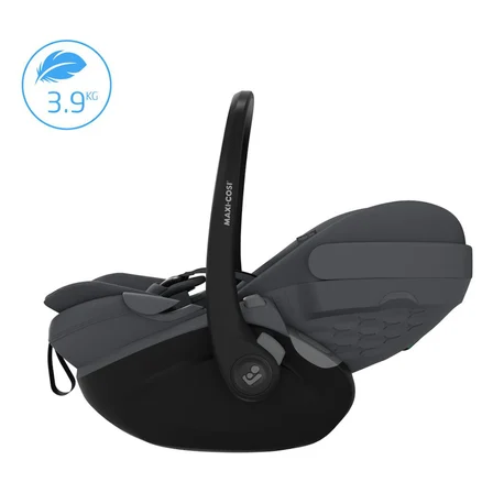 Maxi-Cosi Pebble Slide Pro Isofix Bazalı 360 Dönebilen Tam Yatabilen 0-13 Kg Ana Kucağı Graphite