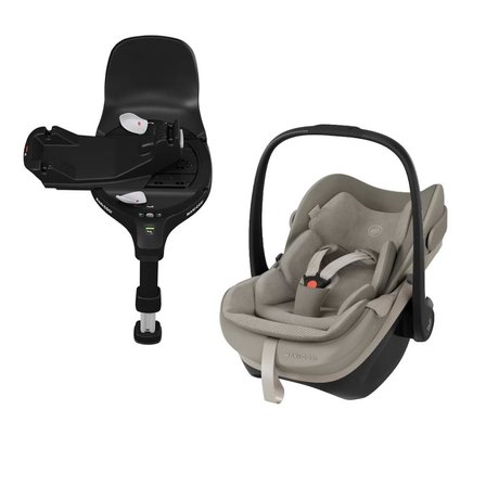 Maxi-Cosi Pebble Slide Pro Isofix Bazalı 360 Dönebilen Tam Yatabilen 0-13 Kg Ana Kucağı Sand