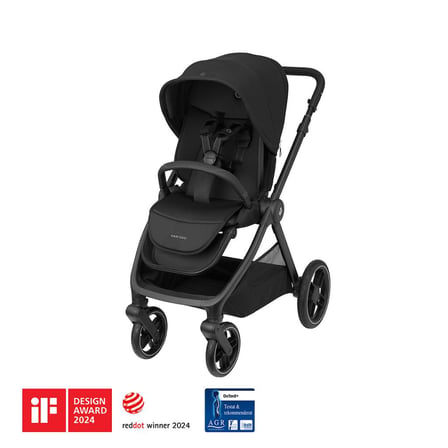 Maxi-Cosi Oxford-Pebble Slide Pro Çift Yönlü Seyahat Sistem Bebek Arabası Black