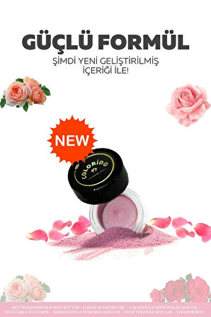 COLORİDO BÁLSAMO ROSA CLARO NEMLENDİRİCİ ANTİOKSİDAN IŞILTI VEREN E-VİTAMİN KREM BALM(RUJ,FAR,ALLIK)