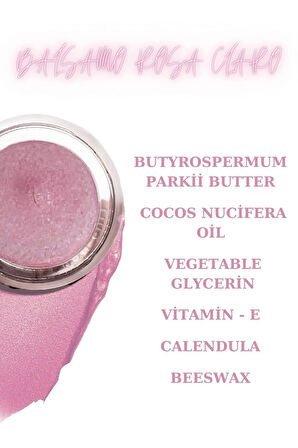 COLORİDO BÁLSAMO ROSA CLARO NEMLENDİRİCİ ANTİOKSİDAN IŞILTI VEREN E-VİTAMİN KREM BALM(RUJ,FAR,ALLIK)