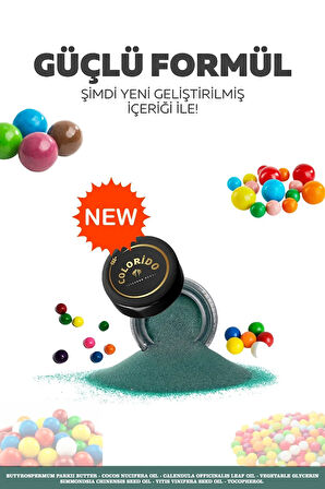 COLORİDO BÁLSAMO TURQUESA NEMLENDİRİCİ ANTİOKSİDAN IŞILTI VEREN E-VİTAMİNLİ KREM BALM(RUJ,FAR,ALLIK)