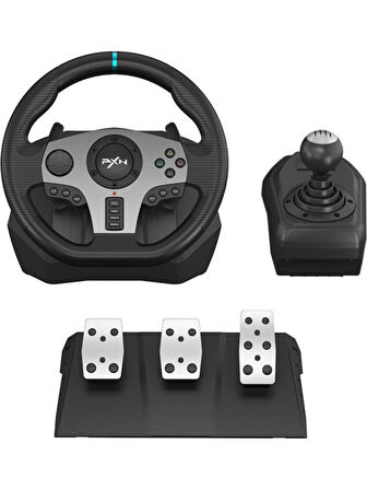 PXN V9 Oyun Direksiyonu PC, PS4, PS3 XBOX ONE XBOX SERİES NİNTENDO SWİTCH UYUMLU